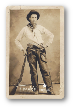 Old western cowboy